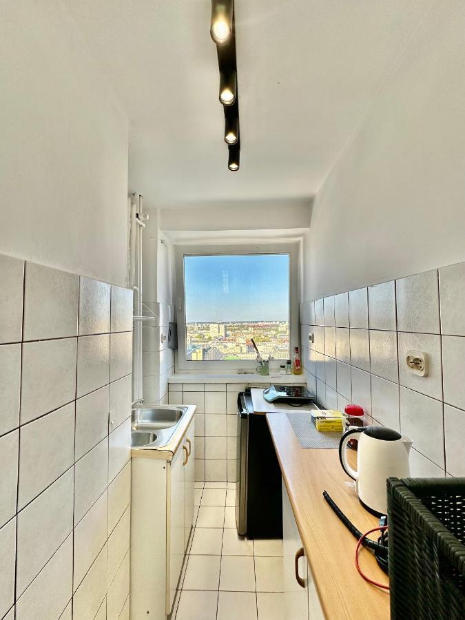 Super Apartament Grey Centrum 2X Metro Fast Wifi 300 Mbs Netflix Appletv Smarttv Spotify Panorama Miasta Varşovia Exterior foto