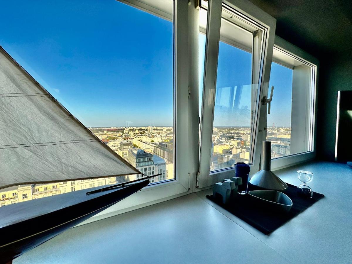 Super Apartament Grey Centrum 2X Metro Fast Wifi 300 Mbs Netflix Appletv Smarttv Spotify Panorama Miasta Varşovia Exterior foto